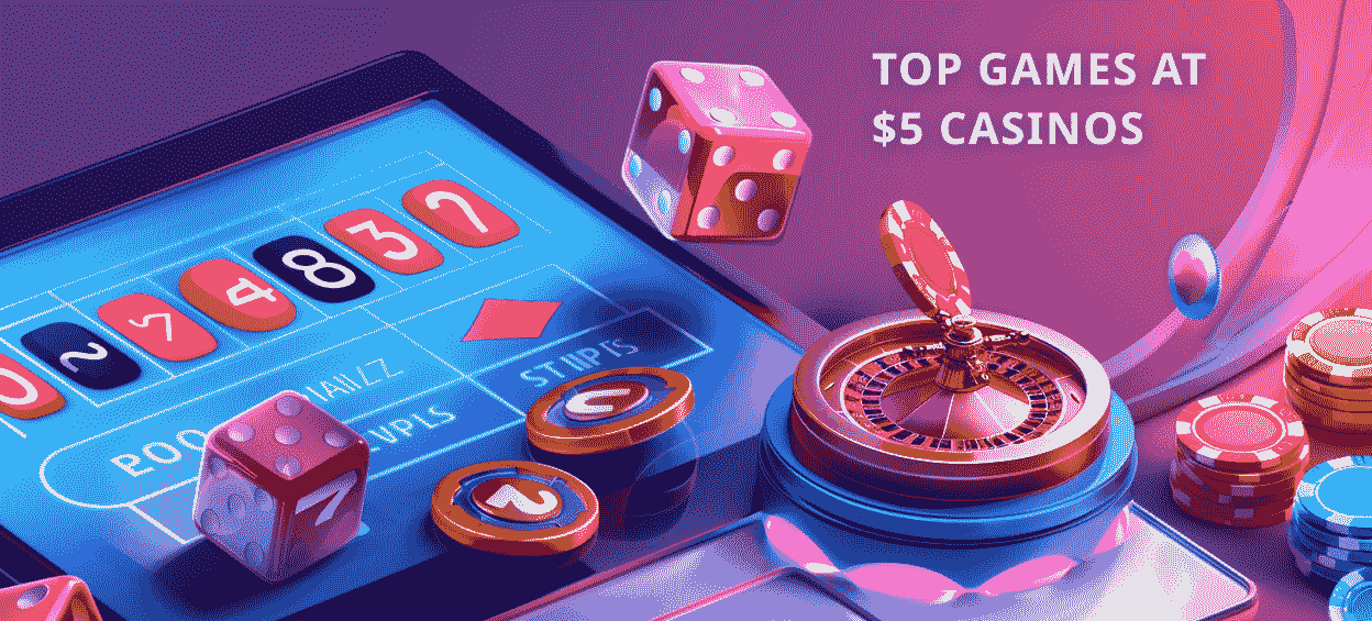 Top 5 Pokies for $5 Deposits